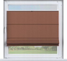 Dekoria Római Szicília pliszírozott roló 40x40 barna árnyalatok