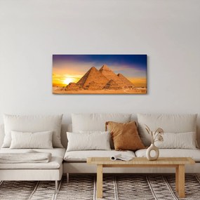 Kép - Egyiptomi piramisok (120x50 cm)