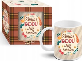 Ajándék Bögre Nagyszülők Napjára Férfi Gadget Idős Család Hős