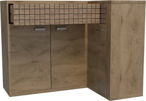 Aldabra Natural N-15 komód, ribbeck tölgy, (LED-ek nélkül)