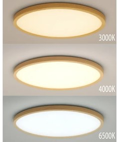 LED mennyezeti lámpa LED/32W/230V 3000/4000/6500K átm. 40 cm bézs