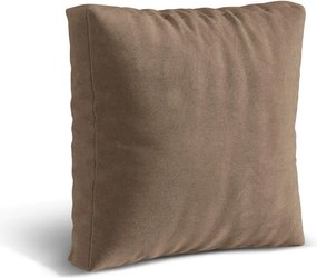 Világosbarna bársony párna moduláris kanapéhoz Martina – Micadoni