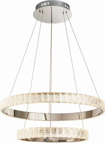 Endon CELESTE 78701 Függőlámpa 2x22.5W/LED 4000K 2761LM IP20