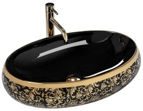 Pultos mosdó Rea Meryl Black / Gold