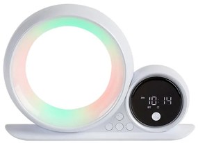 Rabalux 76109 - LED RGB Asztali lámpa hangszóróval WAKEWAY LED/5W/230V