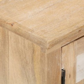 Tömör mangófa dohányzóasztal 90 x 49 x 37 cm