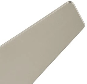 Kichler KLF-JADE-60-BN - LED Dimmelhető ventilátor JADE 18W/230V ezüst +  távirányító