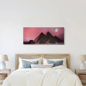 Kép - Piramisok giza, Egyiptom (120x50 cm)