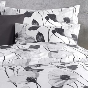 4Home Monochrome Bloom pamut renforcé ágyneműhuzat, 140 x 200 cm, 70 x 90 cm