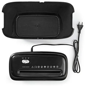 Nedis PASH120BKA4 - Iratmegsemmisítő A4  térfogat 12 l 230V fekete