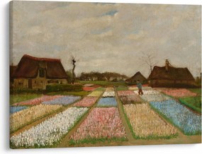 Kép - Vincent van Gogh, Flower Beds in Holland, reprodukciók (70x50 cm)