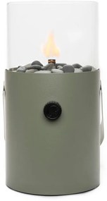 Original olívazöld gázlámpa, magasság 30 cm - Cosi