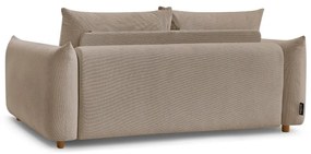 Bézs kinyitható kanapé 214 cm Ernest – Bobochic Paris