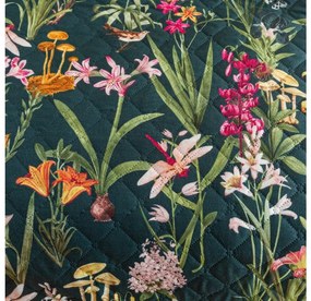 Ágytakaró MYSTIC GARDEN sötétzöld Méret: 170 x 210 cm