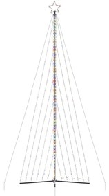 színes LED karácsonyfa 789 LED 476 cm