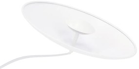 Fehér LED függőlámpa fém búrával Lund – Candellux Lighting