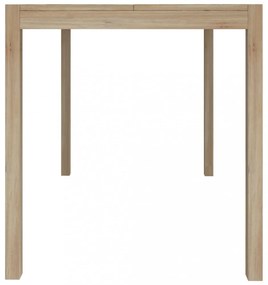 tömör akácfa étkezőasztal 110 x 70 x 75 cm