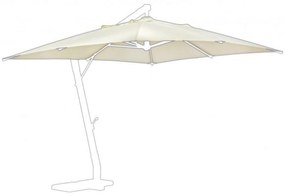 CAPUA II törtfehér napernyő - Csak ernyő