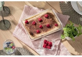 Tefal - Élelmiszer tartó 3 l MSEAL GLASS piros/üveg