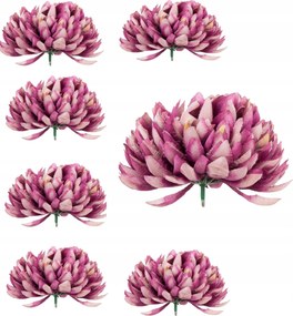 6x Krizantém Termék Fej Művirág nagykereskedelem25