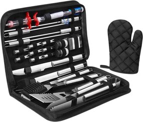 Avenberg Element 27 db-os grillező eszközkészlet
