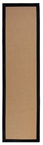 Natúr színű juta futószőnyeg 60x800 cm Kira – Flair Rugs
