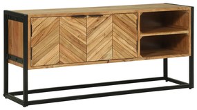 TV szekrény 110x30x50 cm Tömör akácfa