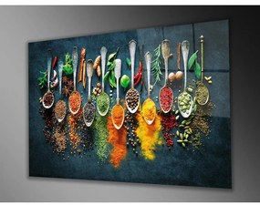 Edzett üveg falikép dekoráció, 0464 - 72 x 46