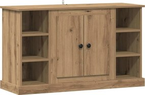 vidaXL Széf Artisan tölgy 100 x 35,5 x 60 cm Faanyag