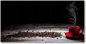 Fotó üvegkép Aromás kávé 140x70