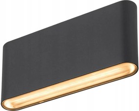 Big White Slv Oval 18 Wl fali lámpatest 2700/3000 K 10 W, piros