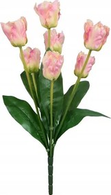 Tulipán rózsaszín csokor váza virágok tavaszra