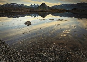 Poszter 42x29,7cm Hegyvidék a tengerparton, Assaf Frank