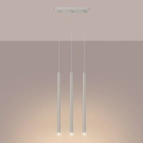 Sollux SL.1514 - Csillár zsinóron PASTELO 3xG9/8W/230V krémes