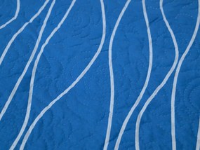 Ágytakaró LIORA, kék Méret: 170 x 210 cm