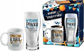 Nyugdíjas szett 2in1 Pokal és Bögre Ajándék Nyugdíjba vonulás alkalmából