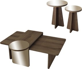 Luna 4 - Bronze, Walnut