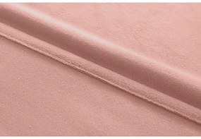 Sötétítő függöny VELVET 140x250 cm, rózsaszín Felfüggesztés: Fém gyűrűk