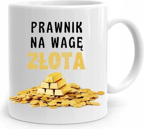 Ügyvéd Bögre Arany Mérlegű Ügyvéd fényképes nyomtatással