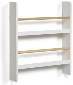 Fehér többszintes gyerek polc 50 cm Gopi – Kave Home