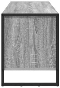 Cipőszekrény tárolóval Szürke Sonoma 60 x 35 x 44 cm Faanyag