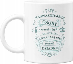 Nagyszülők Napi Bögre Nyomott Mintával: Életem Legfontosabb Szereplői