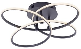 Leuchten Direkt 15660-18 - LED Dimmelhető felületre szerelhető csillár NODE LED/27W/230V