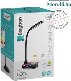 Íróasztali Lámpa Fekete Desk Lamp BRAYTRON BK01-02781