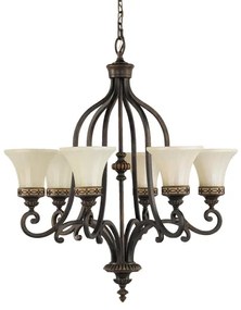 Feiss FE-DRAWING-ROOM6 - Csillár láncon DRAWING ROOM 6xE27/60W/230V