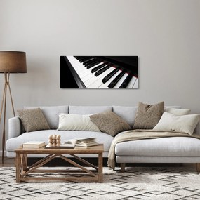 Zongora billentyű képe (120x50 cm)