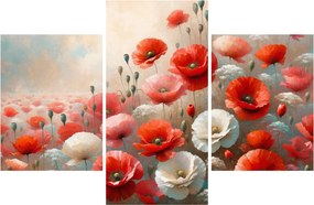 Kép - Pipacsok festménye (90x60 cm)