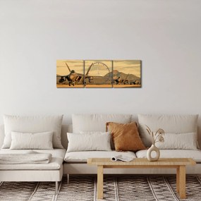 Kép - Repülés (órával) (90x30 cm)