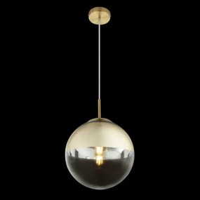 Globo 15856 Függeszték, metál arany, üveg átlátszó,arany, ø: 250, Foglalat típusa:1xE27 60W 230V