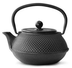 Jang fekete öntöttvas teáskanna szűrővel, 800 ml - Bredemeijer